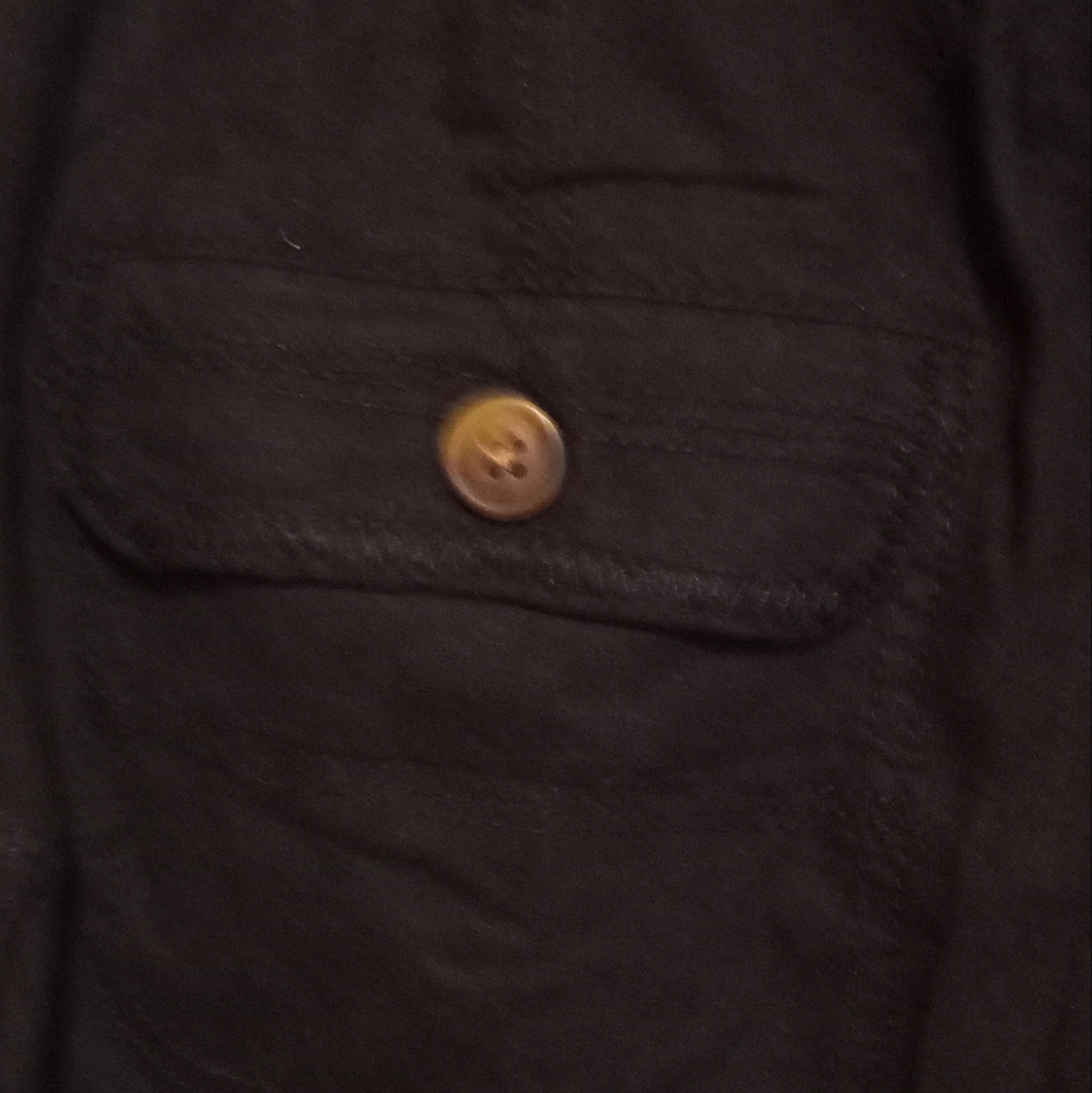 NWT linen cargo shorts, Maurices, black, size 9/10 - Picture 3 of 3